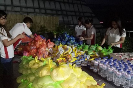 Antrak Logistics helps Mayon Volcano victims