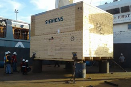 Seimens’ generator for Masinloc Power Plant, Zambales