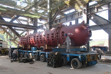 Antrak Logistics Delivers 110T Steam Drum for SMC Limay